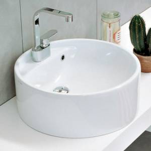 Раковина-чаша с отверстием под смеситель Flaminia Twin